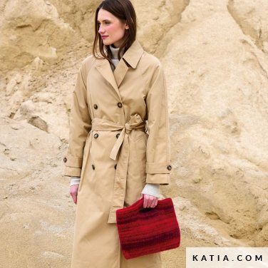 patroon breien haken dames tas herfst winter katia 7538 16 p