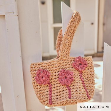 patron tejer punto ganchillo ninos bolso primavera verano katia 7693 18 p