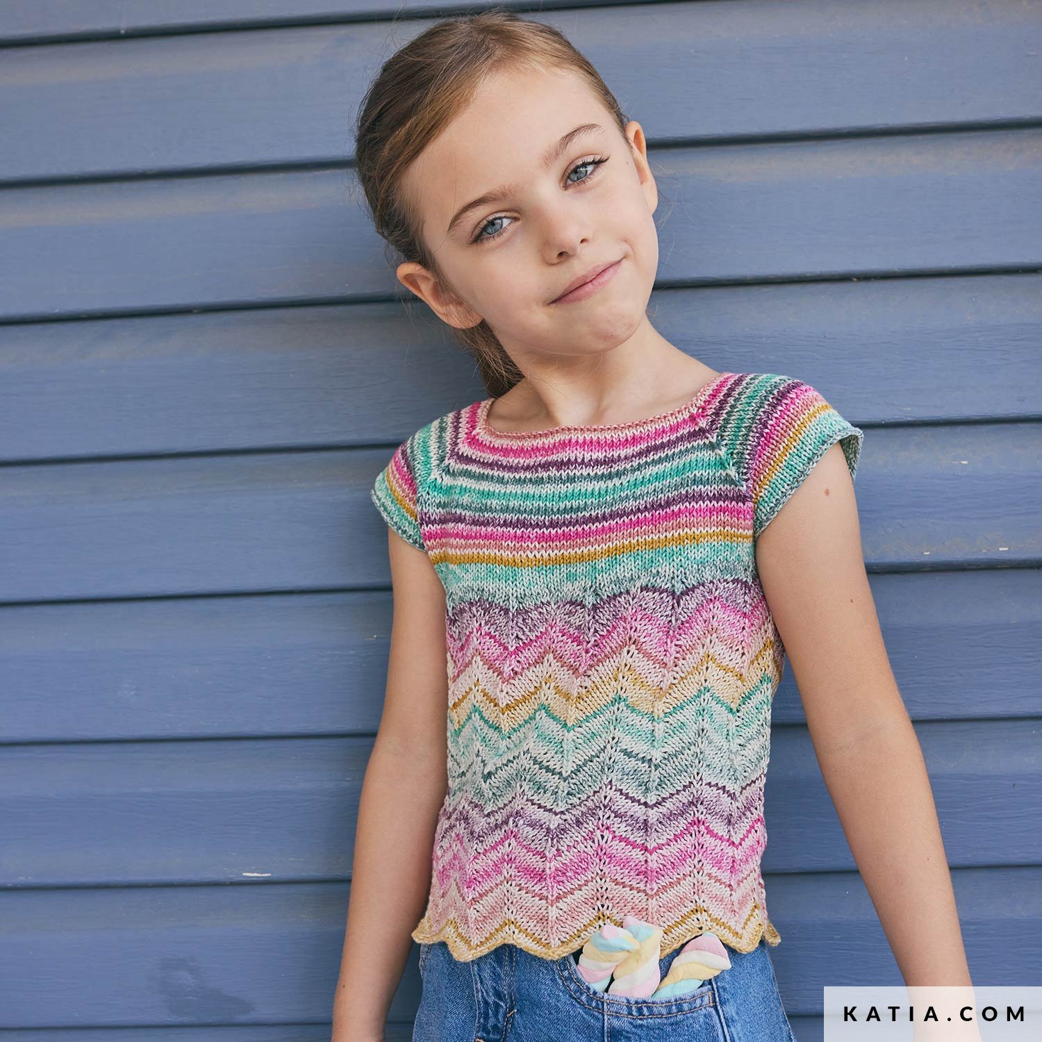 T-shirt - Kids - Spring / Summer - models & patterns | Katia.com