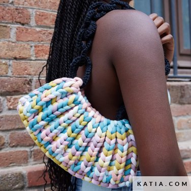 patroon breien haken dames tas lente zomer katia 7697 22 p