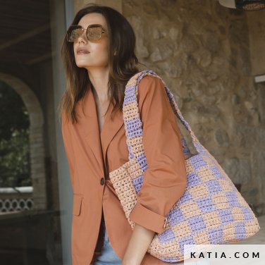 patroon breien haken dames tas lente zomer katia 7697 5 p