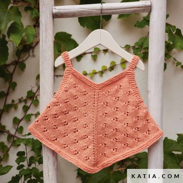 patroon breien haken baby topje lente zomer katia 7900 27 p