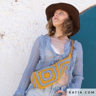 patroon breien haken dames heuptasje lente zomer katia 7903 22 p