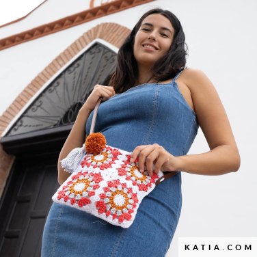 patroon breien haken dames tas lente zomer katia 7903 18 p