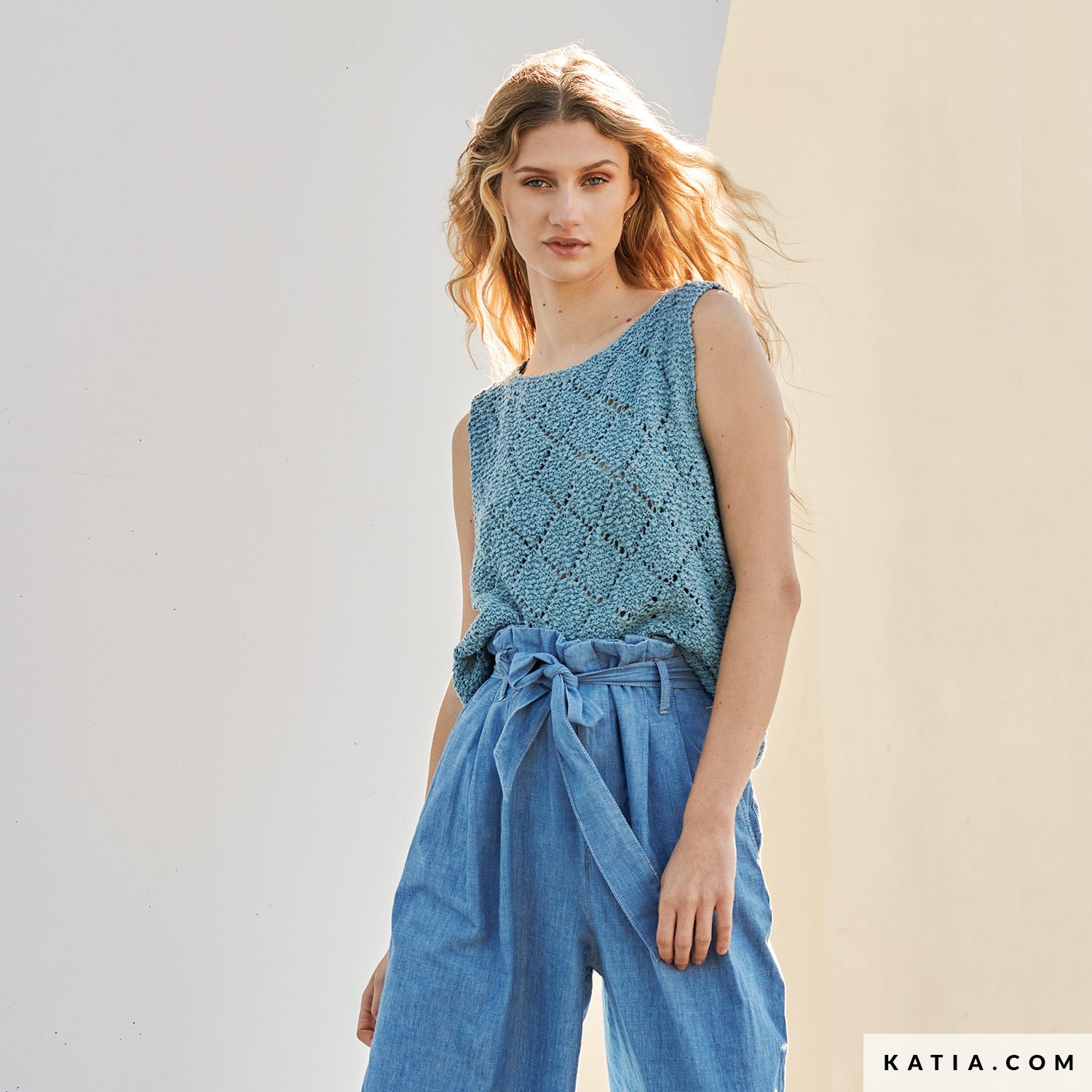 Top - Woman - Spring / Summer - models & patterns | Katia.com