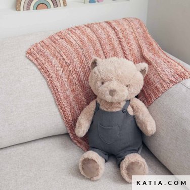 patroon breien haken baby deken herfst winter katia 7920 34 p
