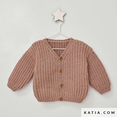 patroon breien haken baby jas herfst winter katia 7920 13 p