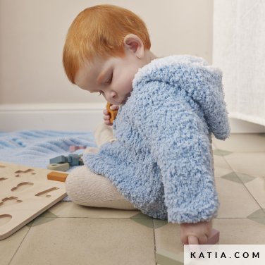 patroon breien haken baby jas herfst winter katia 7920 23 p