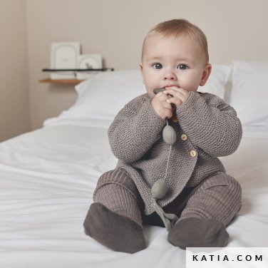 patroon breien haken baby trui herfst winter katia 7920 9 p