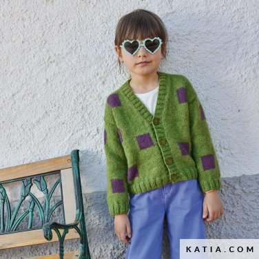 patroon breien haken kinderen jas herfst winter katia 7921 21 p