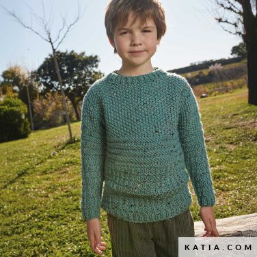 patroon breien haken kinderen trui herfst winter katia 7921 17 p