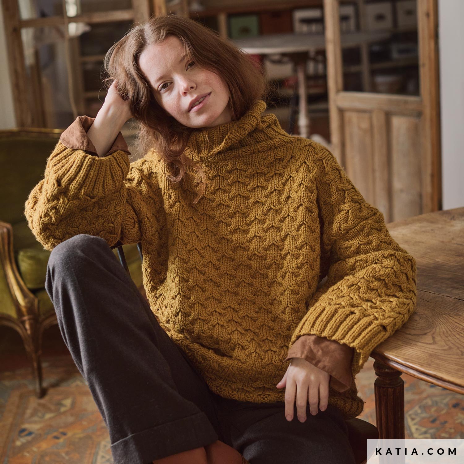 Sweater - Woman - Autumn / Winter - models & patterns | Katia.com