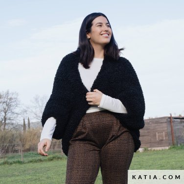 patroon breien haken dames jas herfst winter katia 7925 13 p