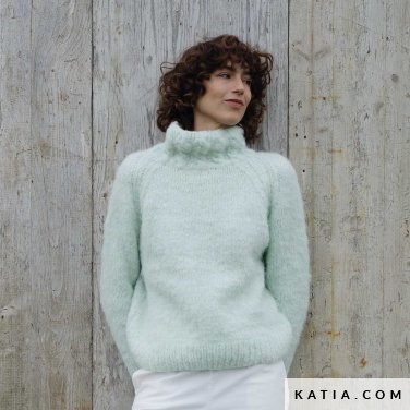 patroon breien haken dames trui herfst winter katia 7925 3 p