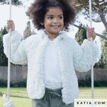 patroon breien haken kinderen jas herfst winter katia 7925 2 p