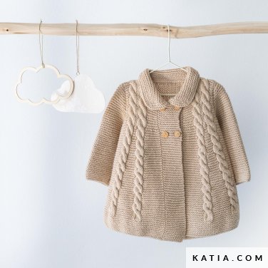 Patrones Abrigo Verano Bebe Rebeca De Bebe A Crochet