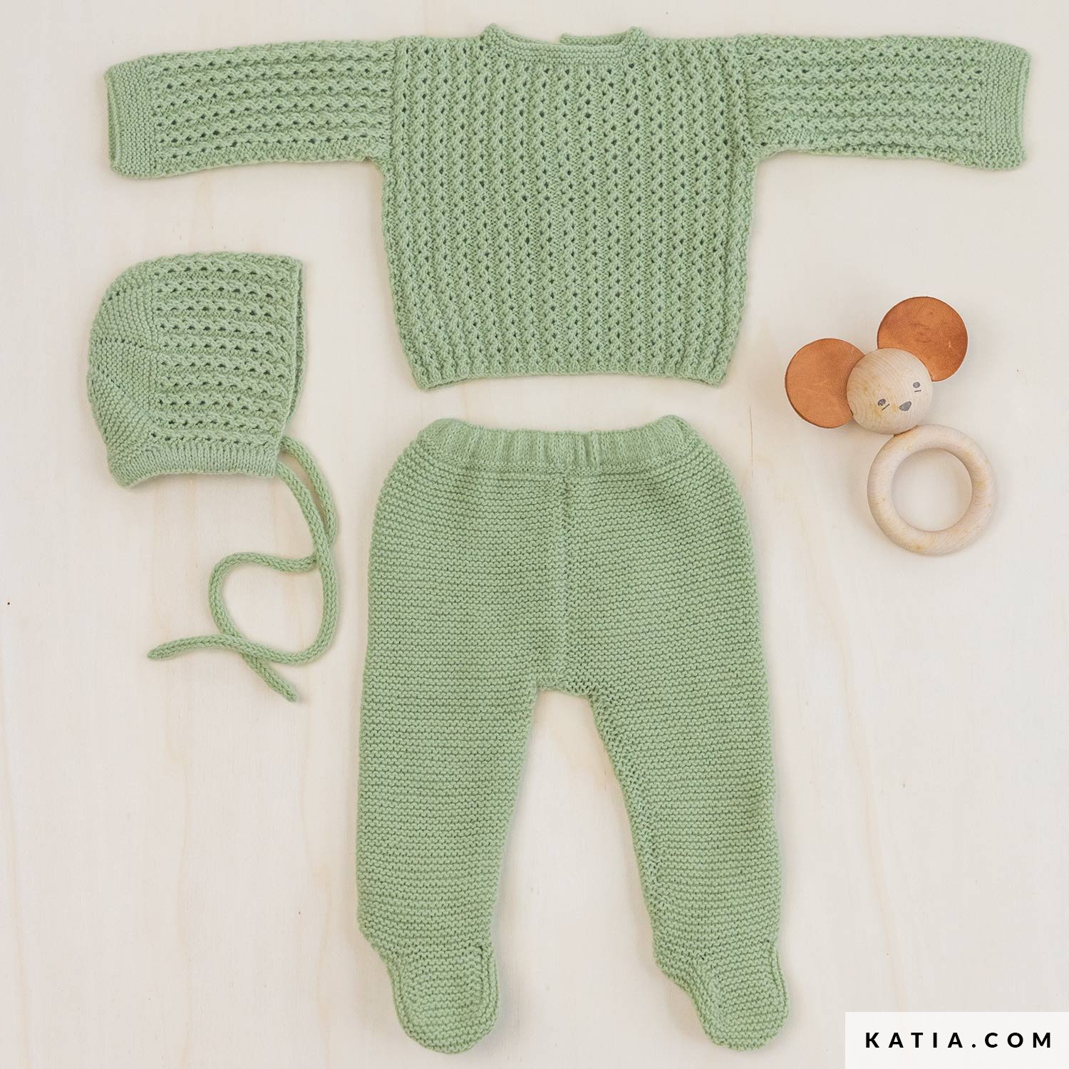katia chalecos bebe crochet patrones