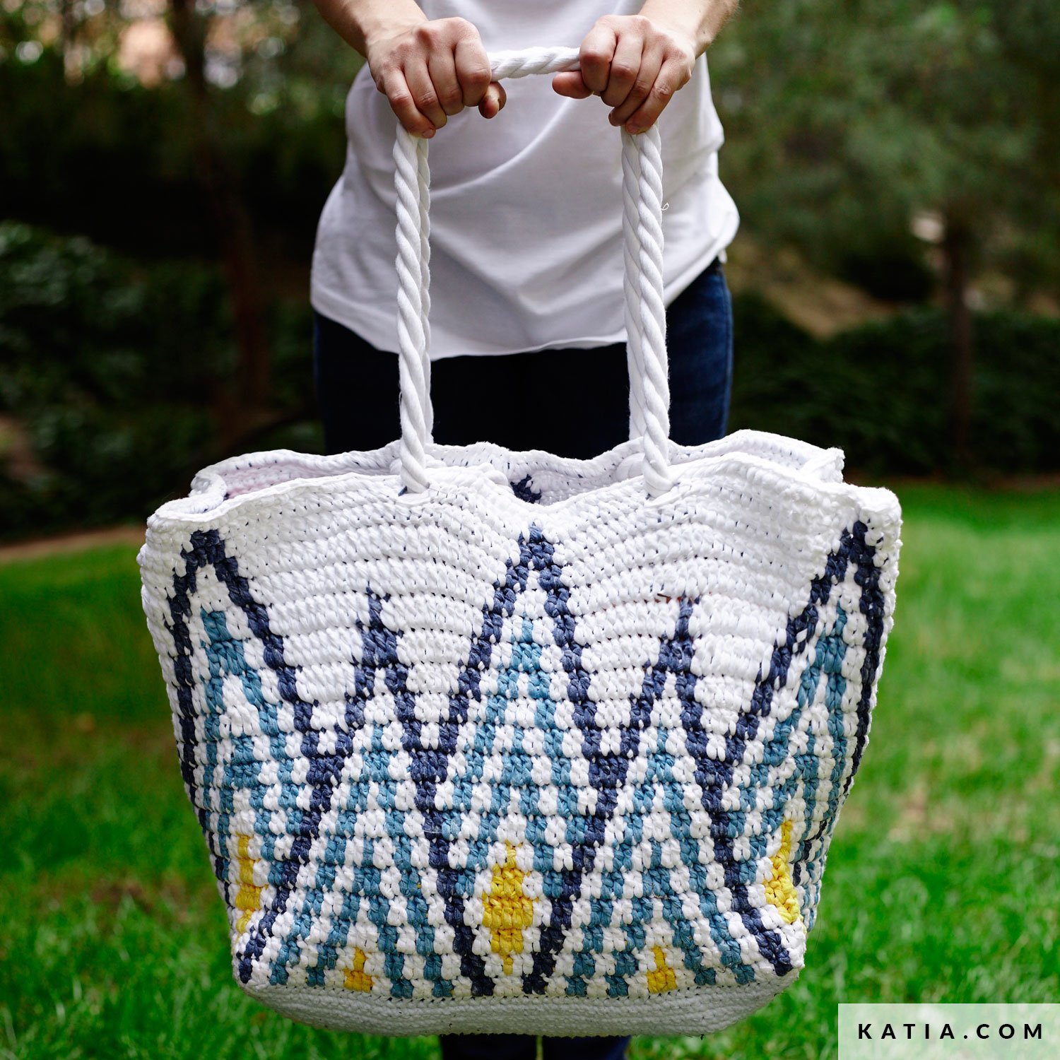 SAC de PLAGE au CROCHET MAUD 🌺 