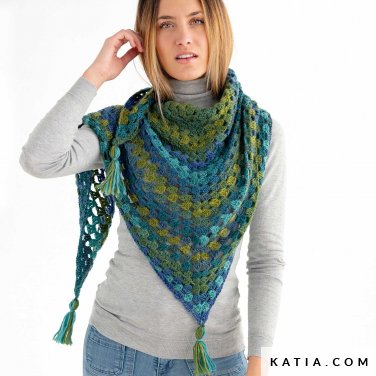 patroon breien haken dames stola herfst winter katia 8030 444 p