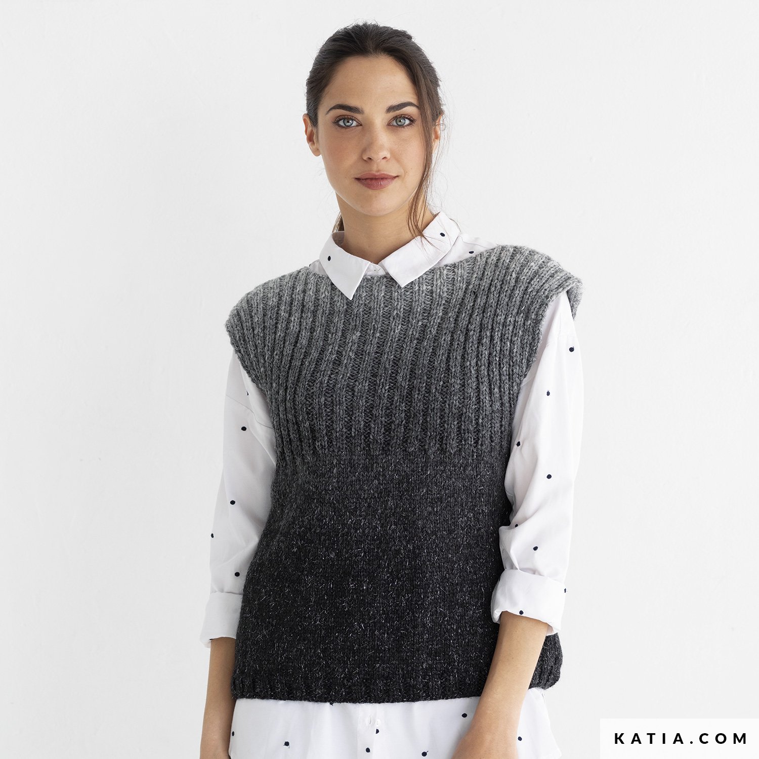 gilet a maglia per donna