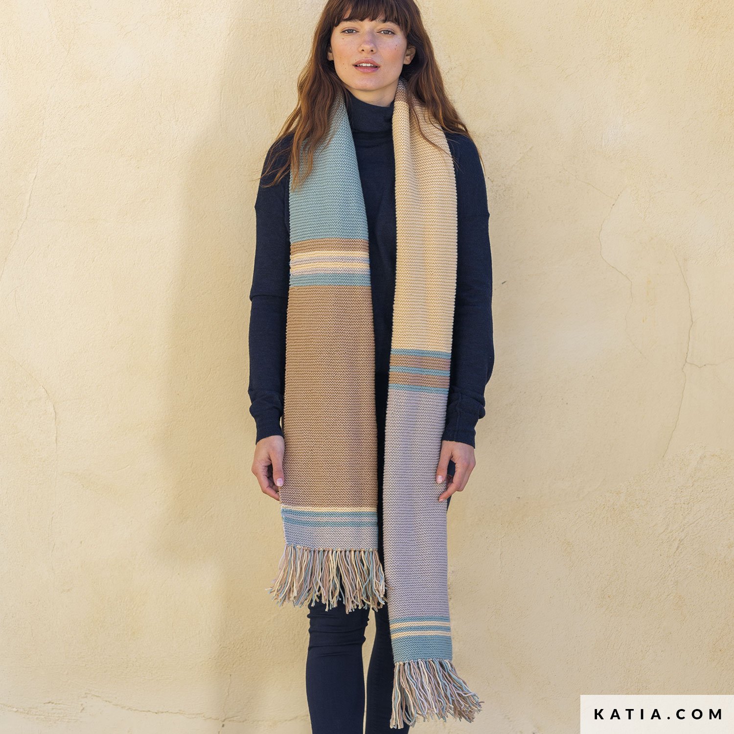 Bufanda Mujer Otoño / Invierno - patrones | Katia.com