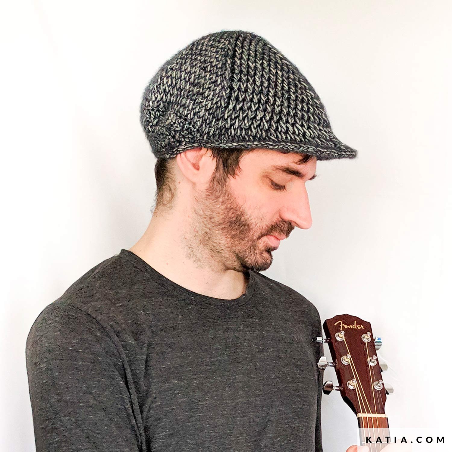 Beret - Man - Autumn / Winter - models & patterns | Katia.com