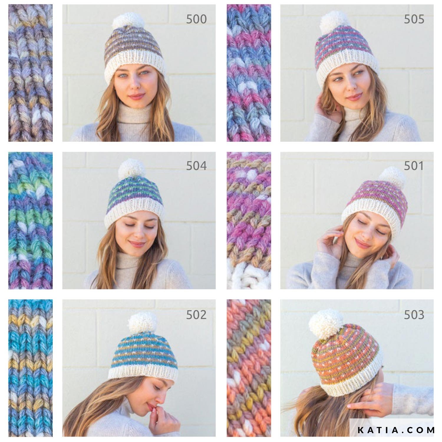 Cappello in maglia da donna Glossy - Leone 1947 Apparel
