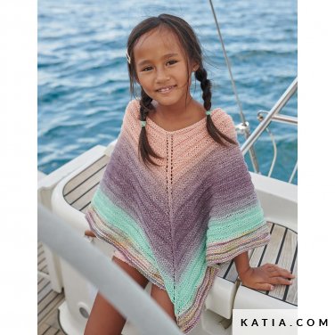 Poncho Enfant Automne Hiver Modeles Patrons Katia Com