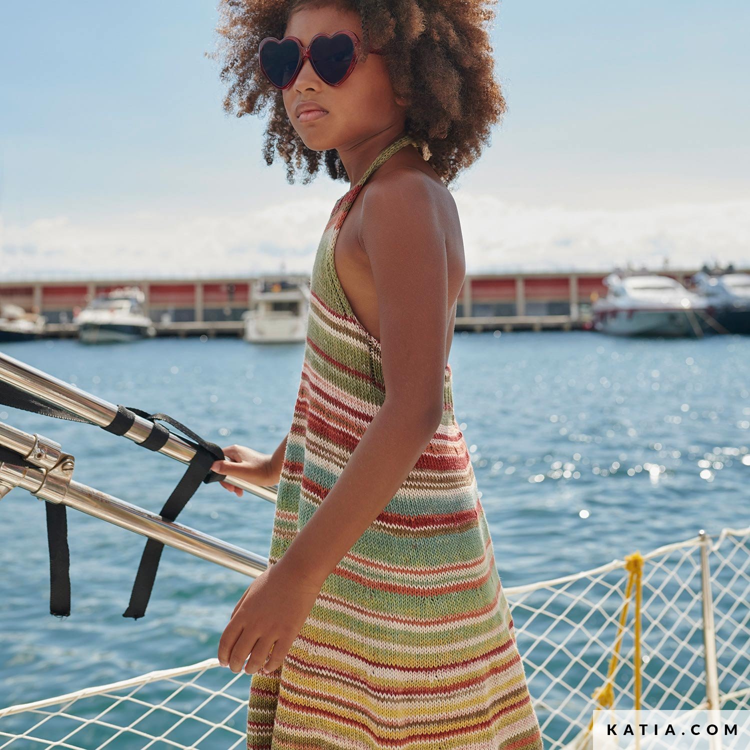 Dress - Kids - Spring / Summer - models & patterns | Katia.com Dress - Kids - Spring / Summer - models & patterns | Katia.com