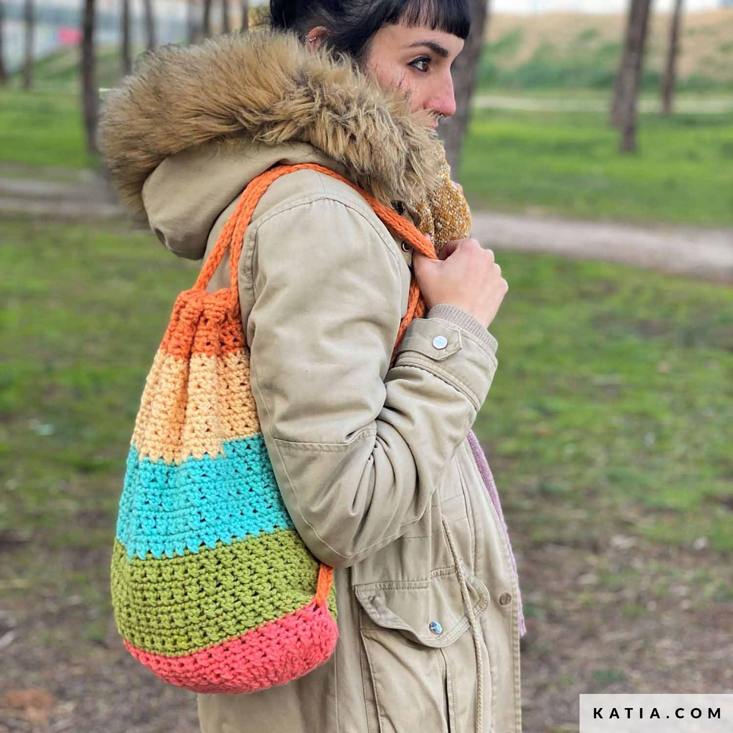 Bolsas tejidas a crochet  Ganchillo, Patrones de bolso de ganchillo, Bolsas  tejidas a crochet