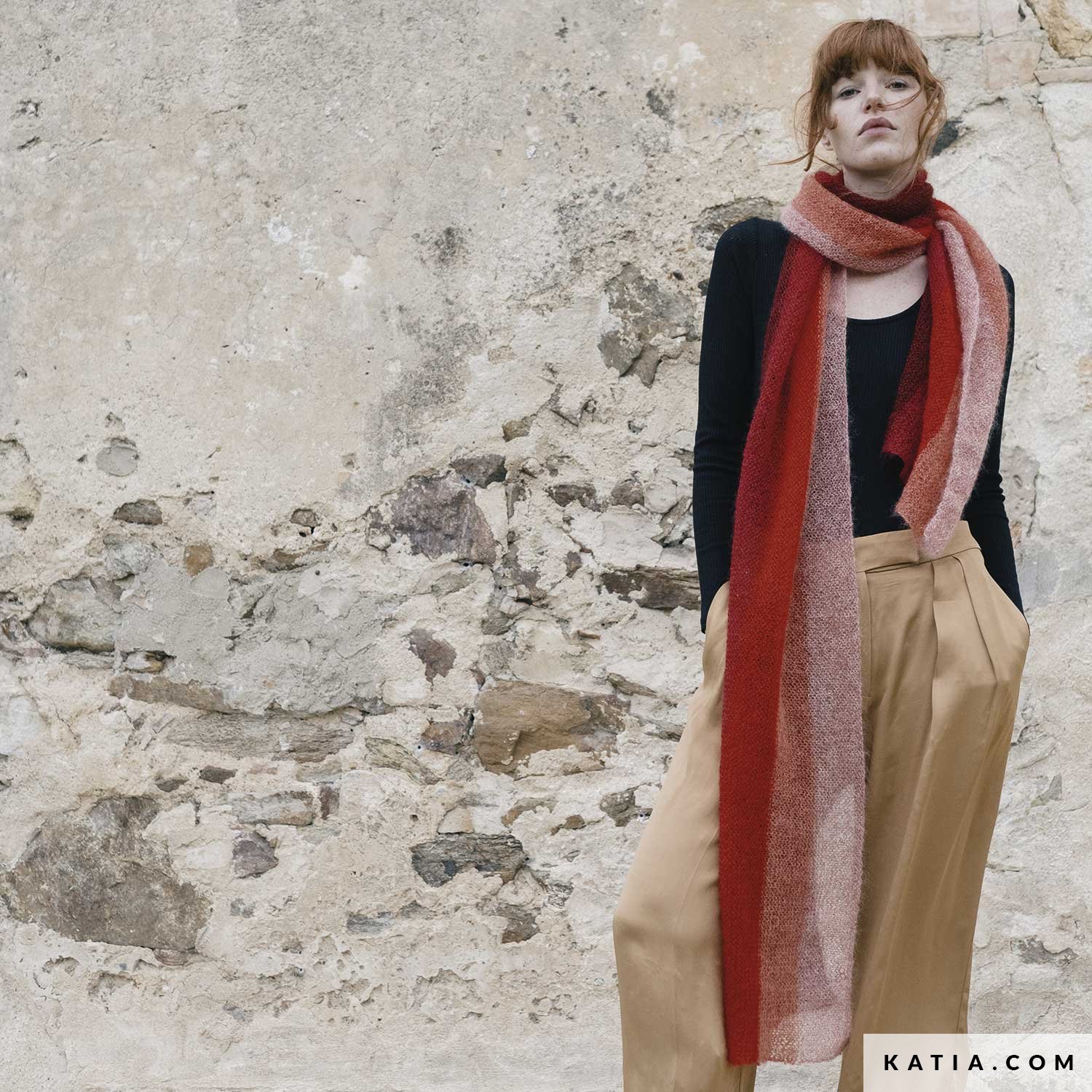 Bufanda Mujer Otoño / Invierno - patrones | Katia.com