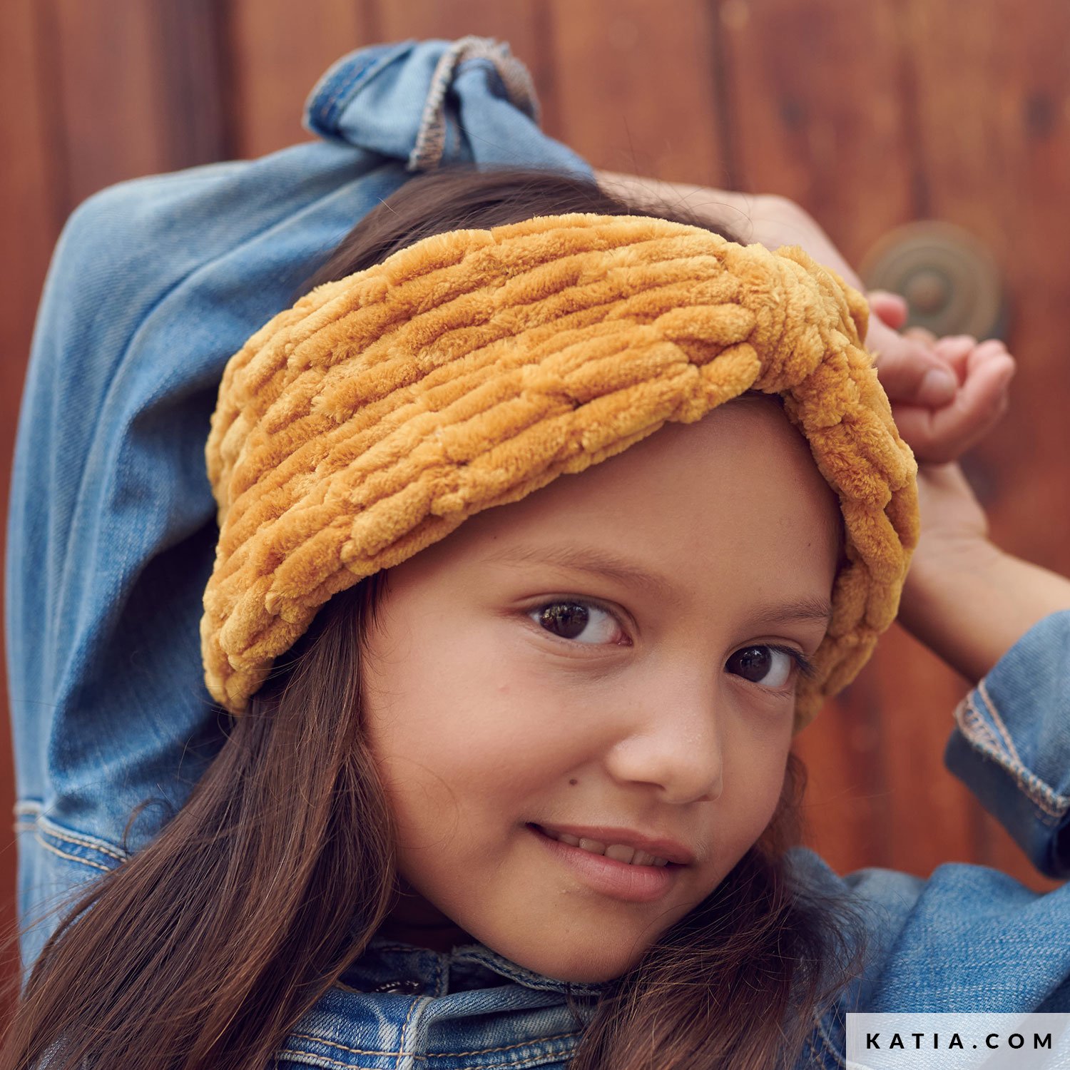 Bandeau pour cheveux petite fille au tricot avec tutoriel - dix