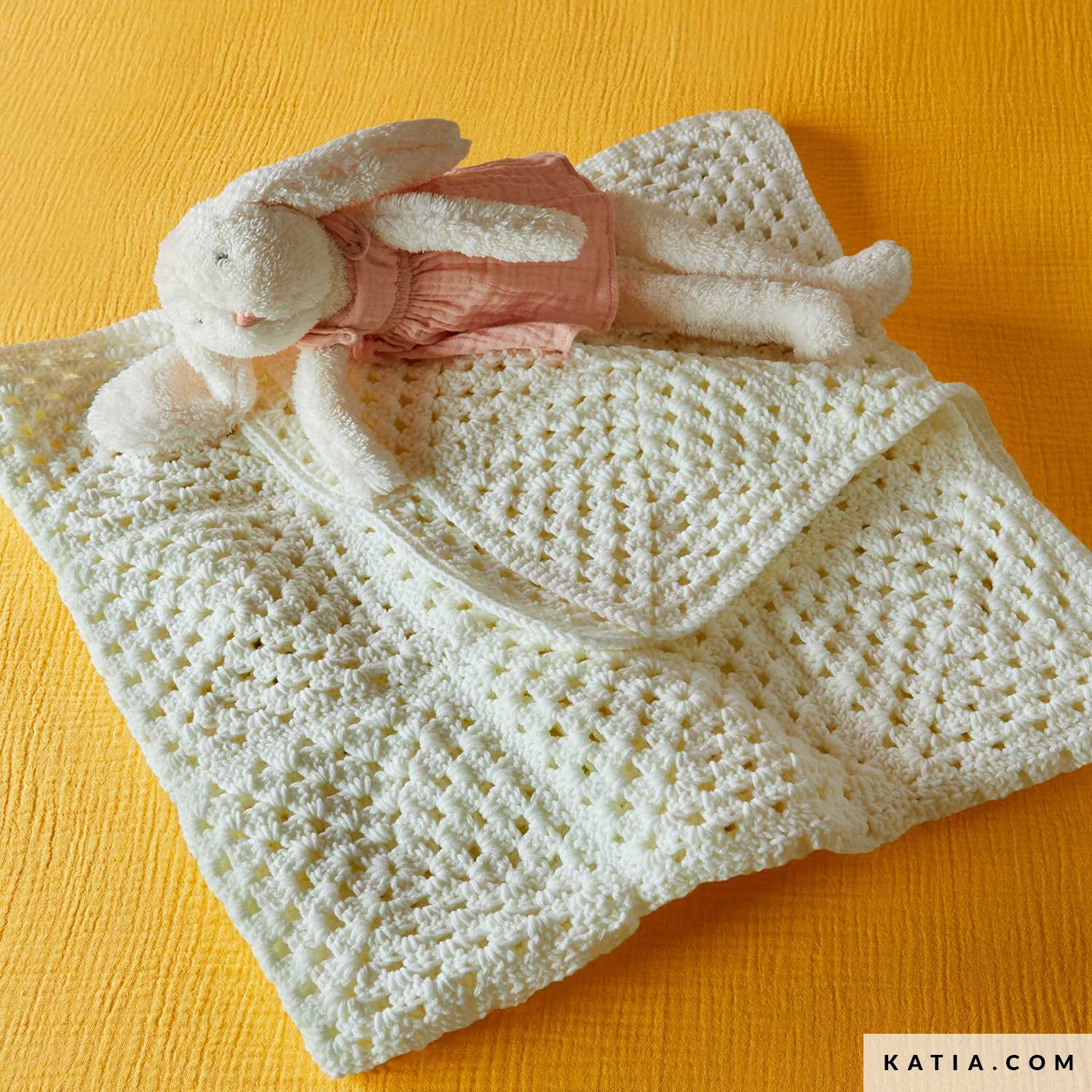 patroon breien haken baby baby omslagdoek herfst winter katia 8034 325 01 g