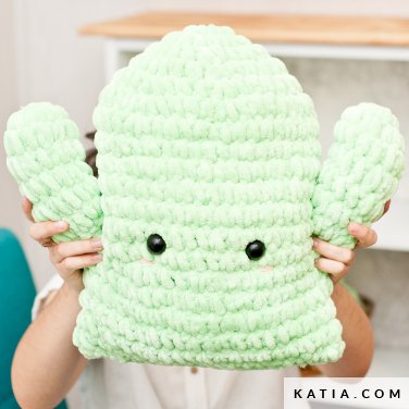 pattern knit crochet home cushion autumn winter katia 8034 302 p