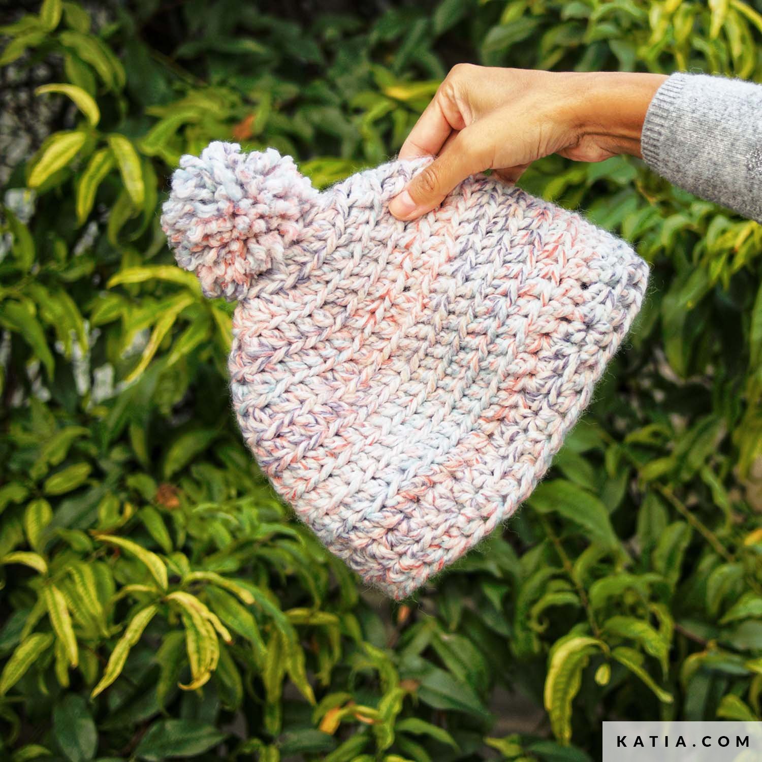 Vivisence berretto donna con pompon beige