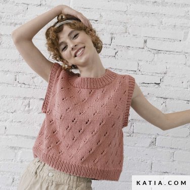 Camiseta Mujer Primavera Verano patrones Katia