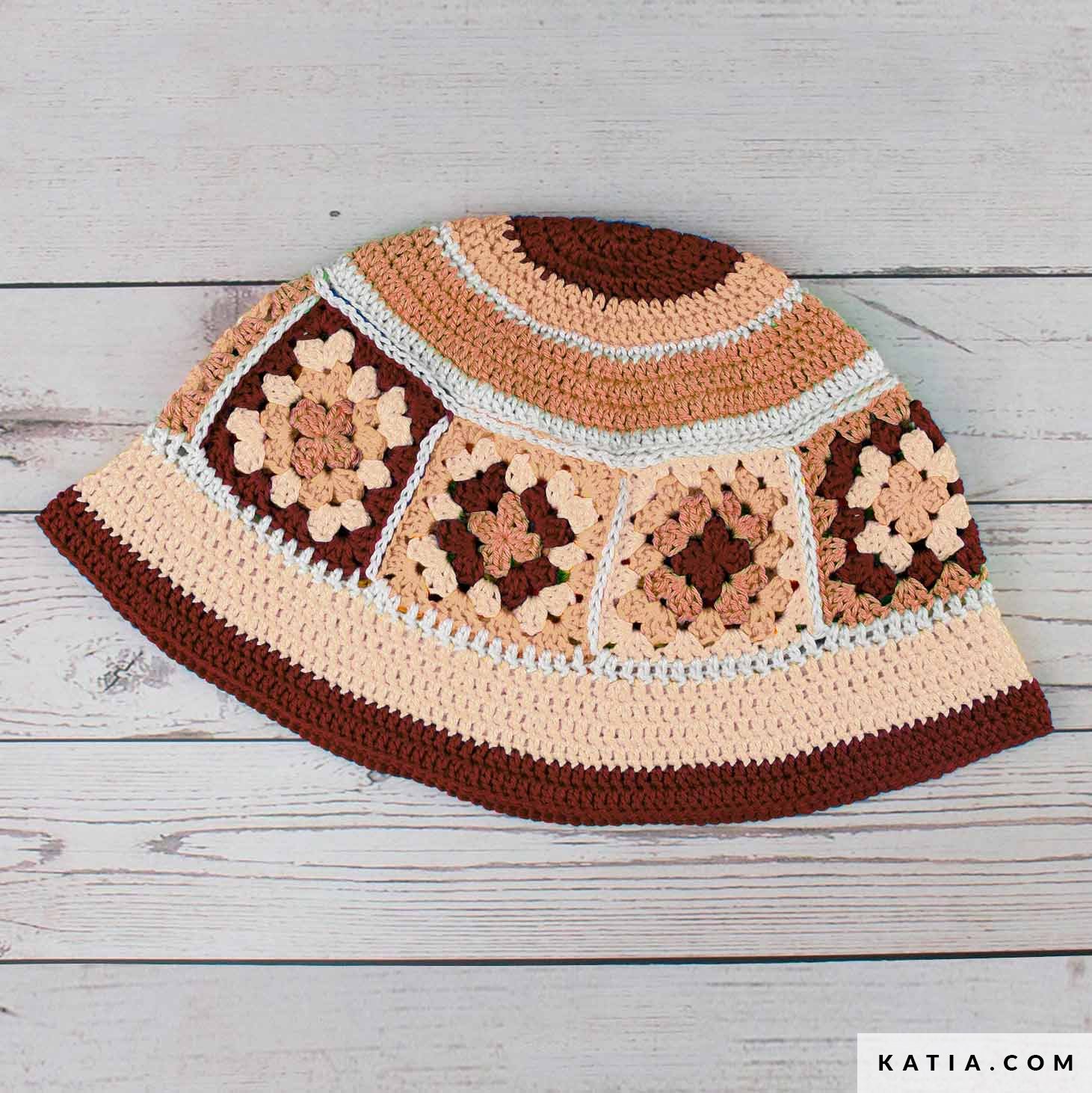 Berretto In Cotone Lavorato A Maglia | Donna | Estivo | Beige | Taglia Unica | Per Viaggi E Estate - Foto 11