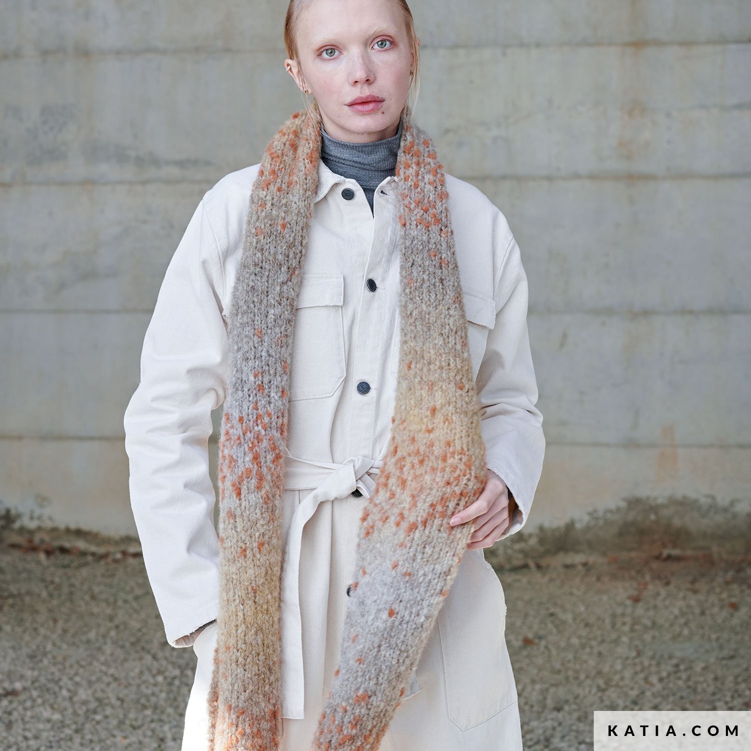 Bufanda Mujer Otoño / Invierno - patrones | Katia.com