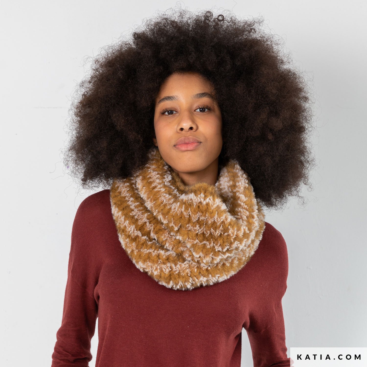 cuellos de lana para mujer