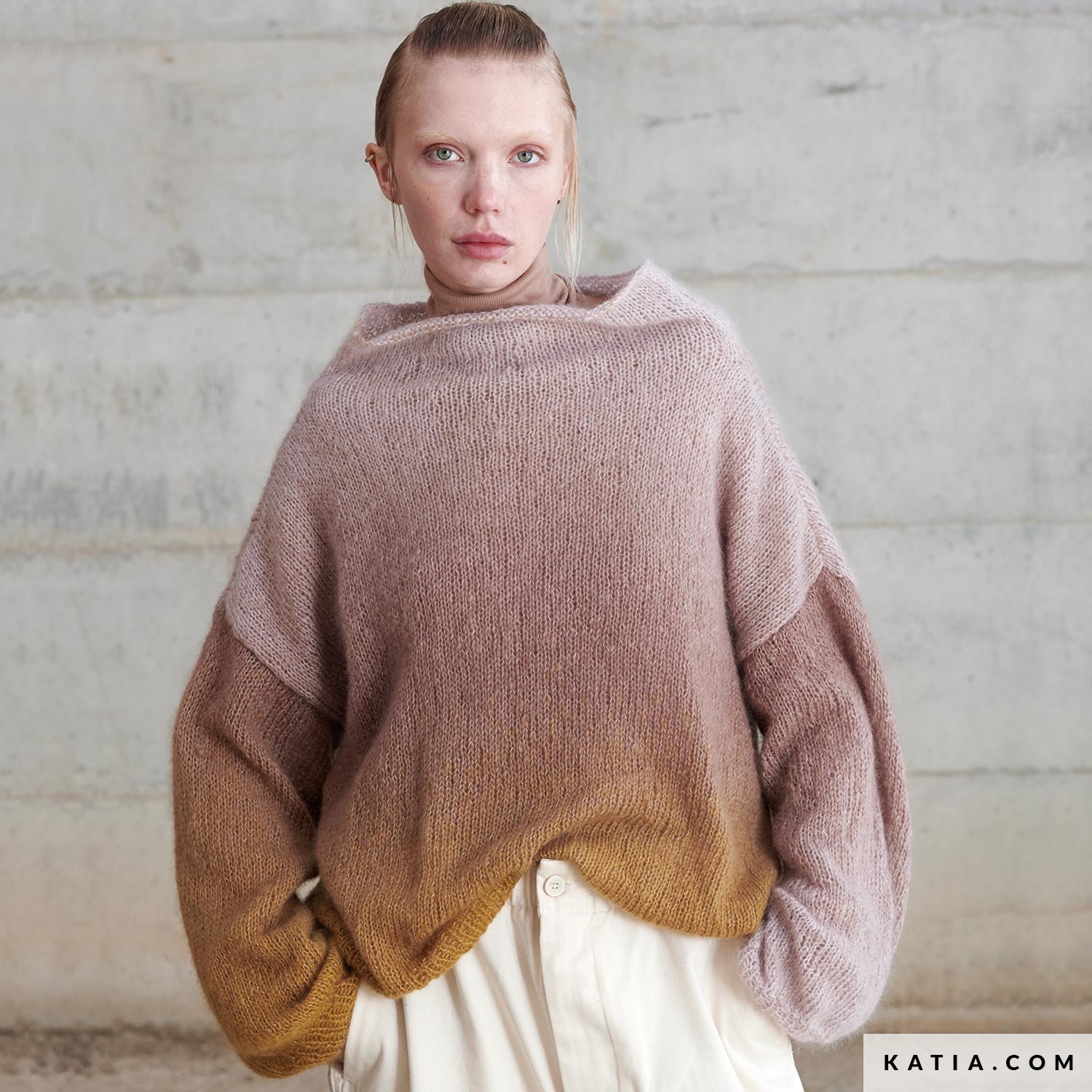 Katia Tricot Pull Col RoulÃ© Femme Gratuit Katia Pull Tricot Femme