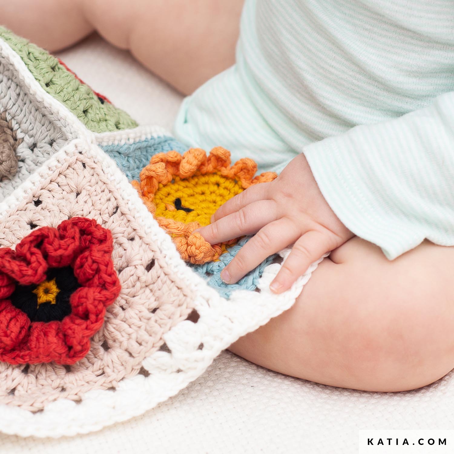 Blanket Baby Spring Summer models patterns Katia