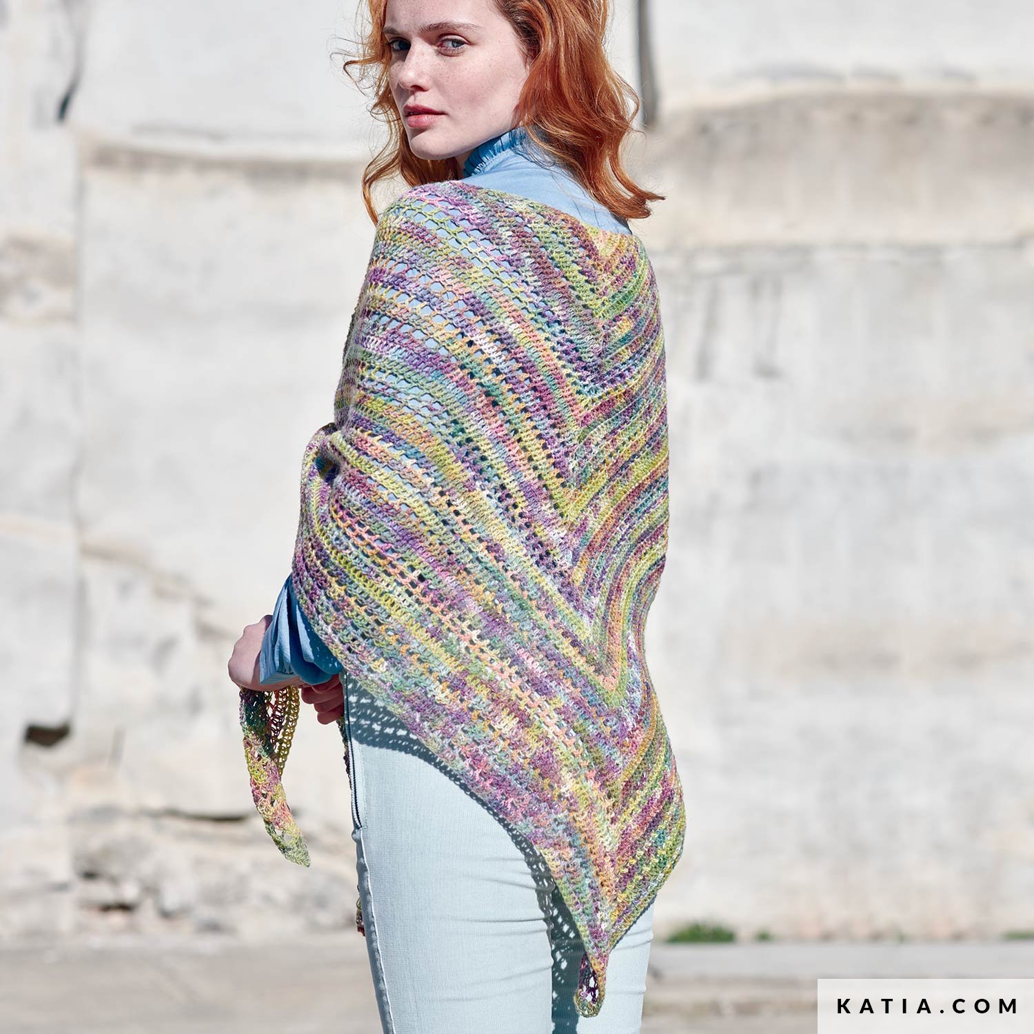 patroon breien haken dames stola herfst winter katia 8038 462 01 g