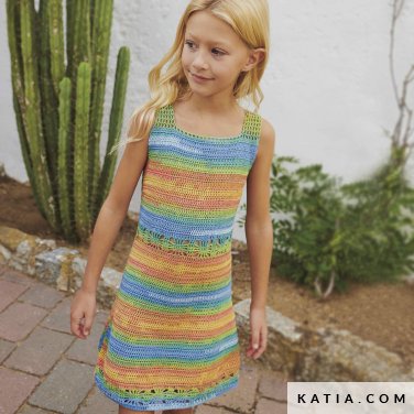 Jurk Kinderen Lente Zomer modellen patronen Katia