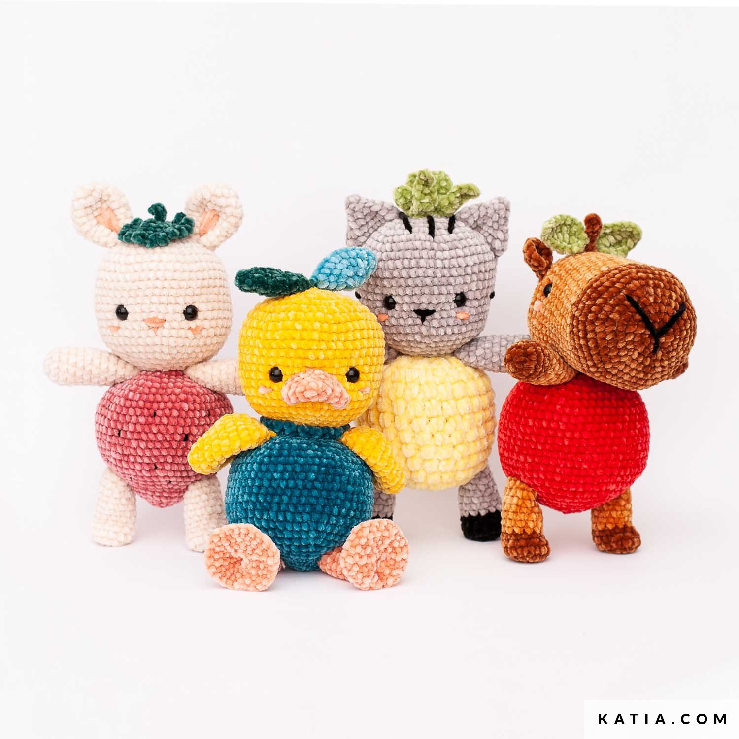 patroon breien haken baby amigurumi herfst winter katia 8040 248 g