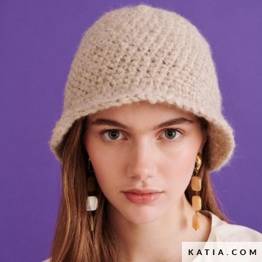Berretto Classico Da Donna In Cotone A Righe - Unisex Per Autunno, Inverno E Primavera - Circonferenza 58cm - 3