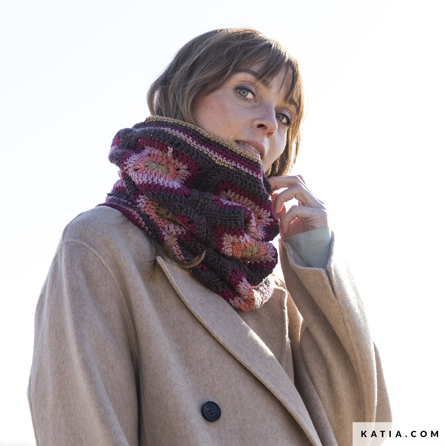 Loritta 4 Paia Di Guanti Da Donna Senza Dita Invernali Caldi Lavorati A Maglia All'uncinetto, Scaldamuscoli, Stile 2-beige/Grigio Chiaro/Grigio Scuro/Nero, Large