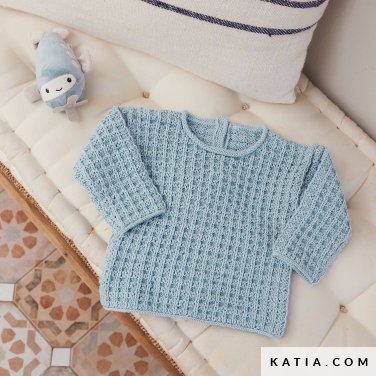 Sweater - Baby - Spring / Summer - models & patterns | Katia.com