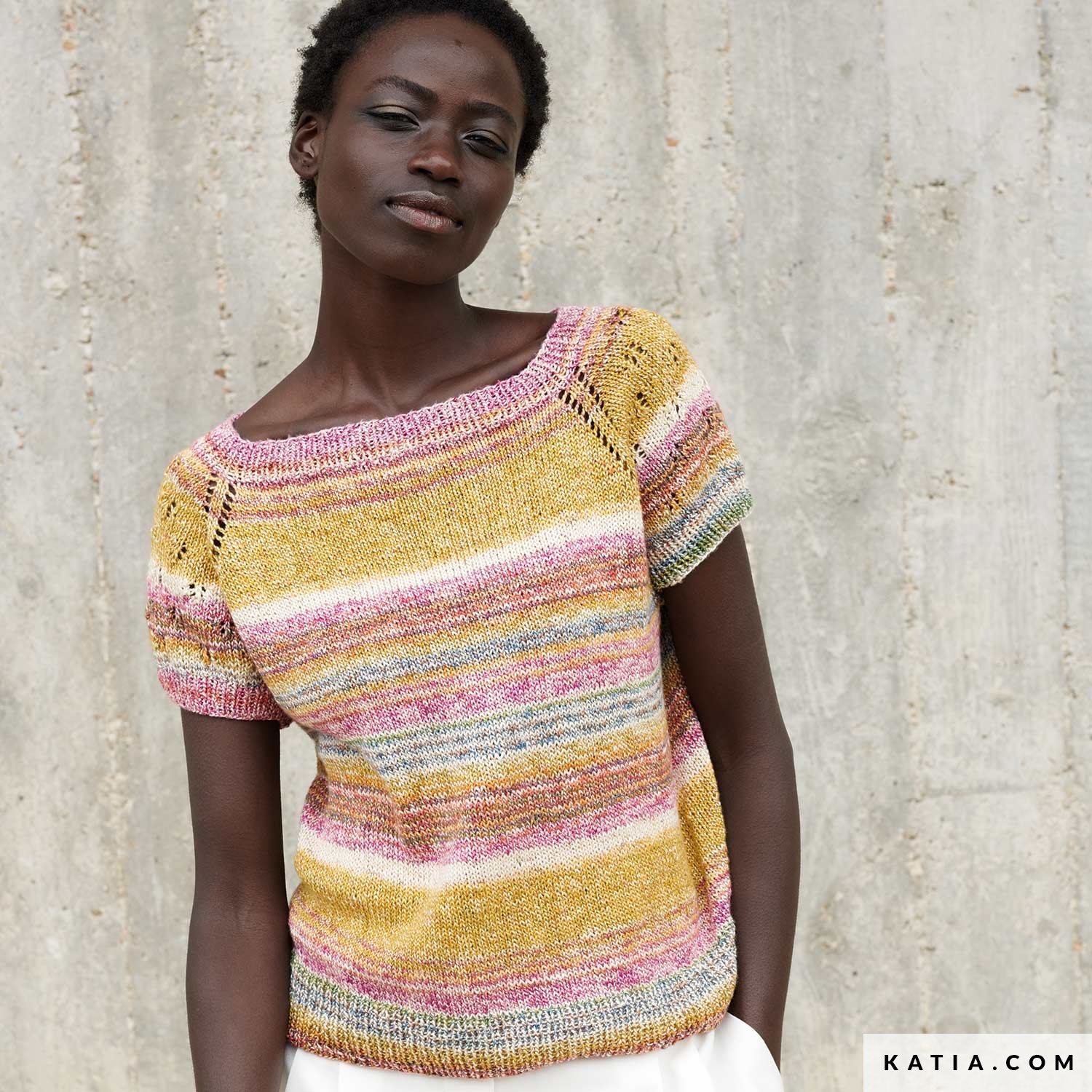 T-shirt - Woman - Spring / Summer - models & patterns | Katia.com