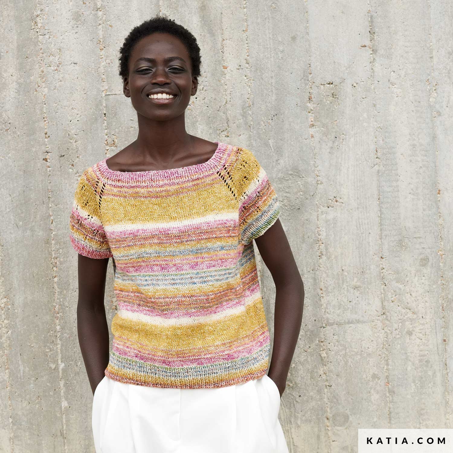 pattern-knit-crochet-woman-t-