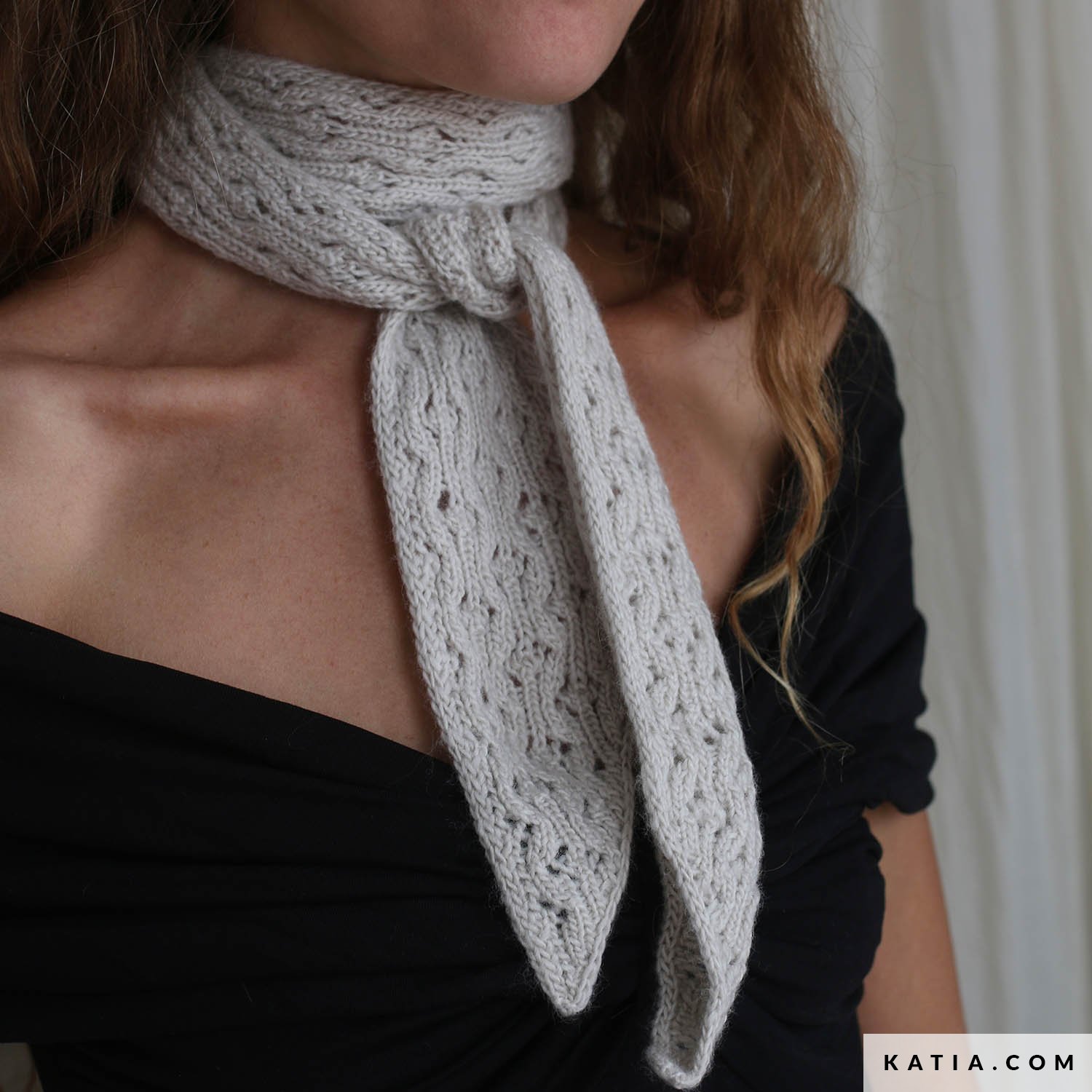 Dames sjaal warm herfst winter winter print met knopen voor